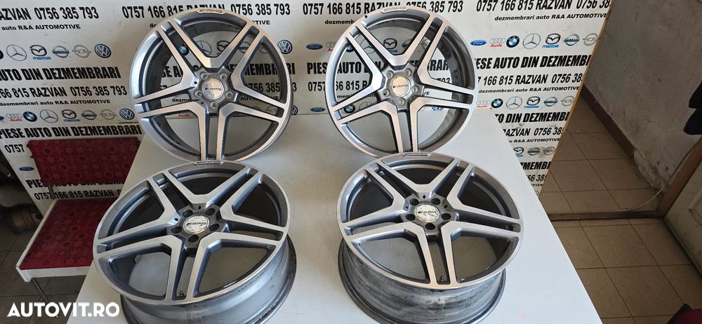 Jante AMG R20 Mercedes S-Class W221 CL W216 S63 S65 AMG 2 Latimi Noi Noute A2214013102 A2214013202 - 1