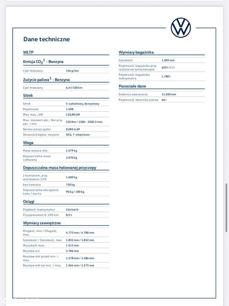 Volkswagen Passat 1.5 TSI EVO Business DSG - 33