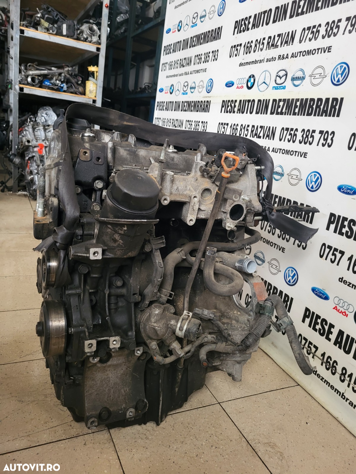 Motor Honda Civic Accord CR-V FR-V 2.2 Diesel Cod Motor N22A1 Testat Cu Garantie Livram Oriunde In - 4