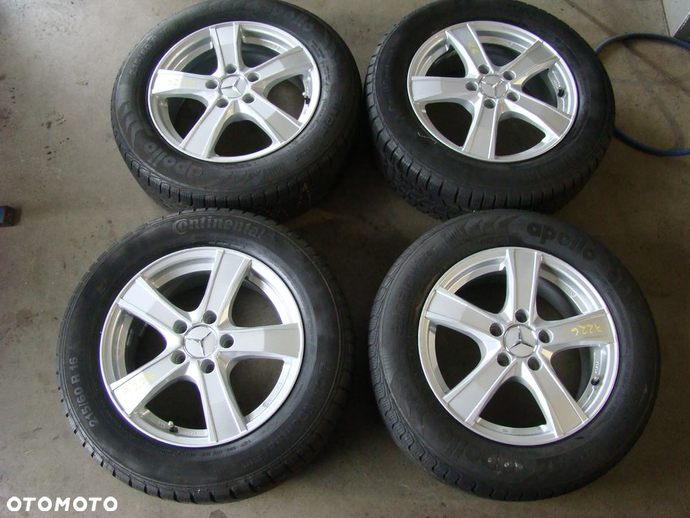 a226 5x112 Mercedes Vito Viano V-klasa W639 W447 6,5jx16 zima 215/60 R16 C - 1