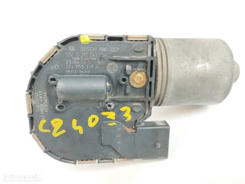 MOTOR LIMPA-VIDROS FRONTAL SKODA OCTAVIA II 2006 -1Z1955119A - 2