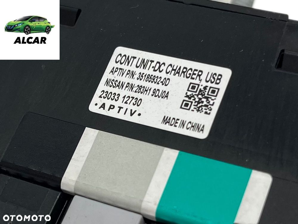 MODUŁ ŁADOWARKI USB NISSAN LEAF ZE1 II 2 283H1 9DJ0A - 3