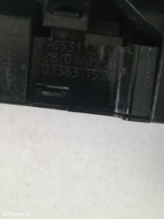 PANEL, PRZEŁĄCZNIK SZYB, USTAWIENIA LUSTEREK 96351622XT PEUGEOT 307, ŚWIATŁO STOP 9641298880 - 12