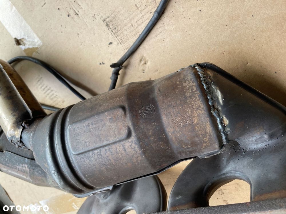 kolektor wydechowy katalizator bmw e46 2.0 2.3 2.8 i m52 tu komplet - 5