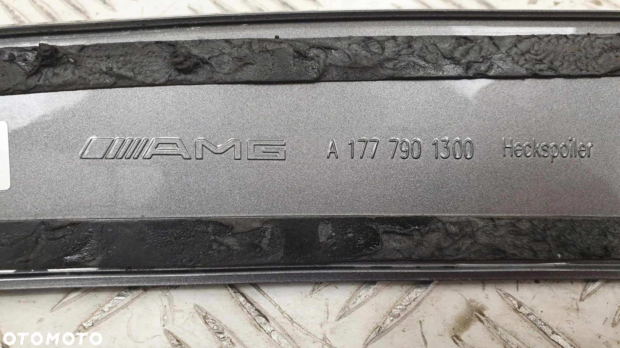 Mercedes A-klasa W177 AMG A35 A45 Spojler Lotka Blenda a1777901300 - 3