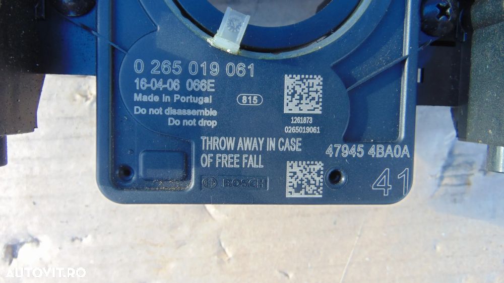 Spirala Volan Nissan Qashqai 2013-2020 senzor unghi volan banda volan - 5