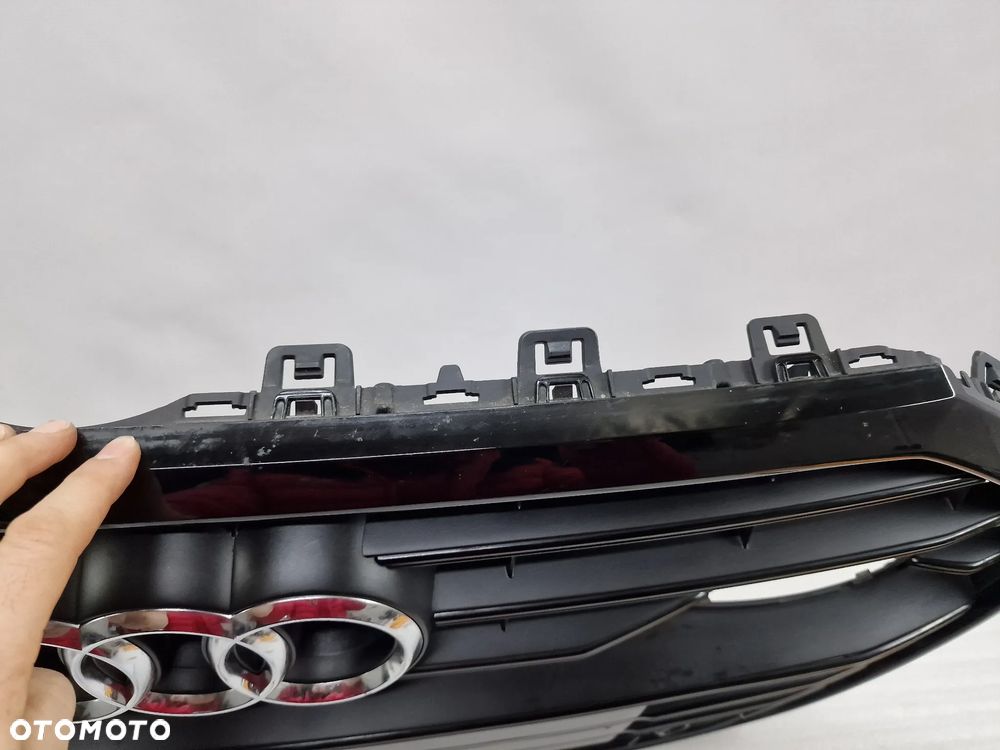 AUDI A6 C8 S-LINE 4K0 18- ATRAPA / GRILL PRZEDNI PRZÓD NA PDC , POD RADARY WERSJA BLACK / CZARNY , NR 4K0853651C , NR AUKCJI GL162 - 15