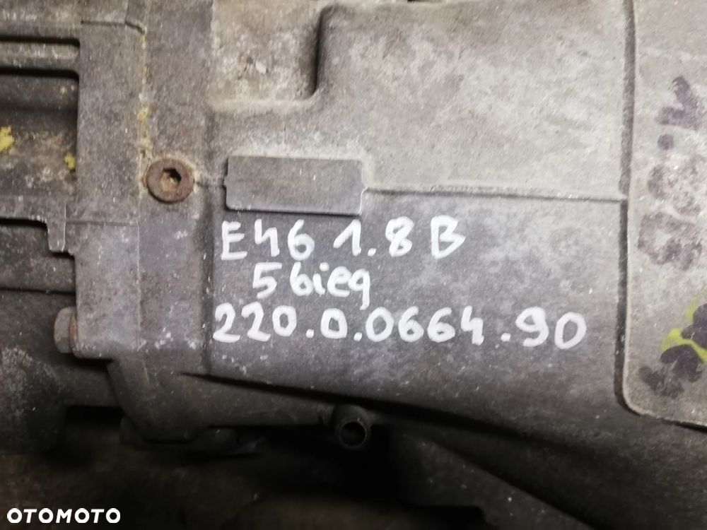 BMW E46 1.8 B SKRZYNIA BIEGÓW 2200066490 - 2