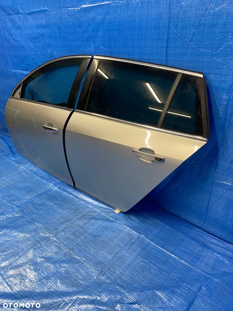 OPEL INSIGNIA A DRZWI LEWE LEWY PRZÓD PRZEDNIE TYŁ TYLNE SREBRNE Z176 KOMPLETNE - 7