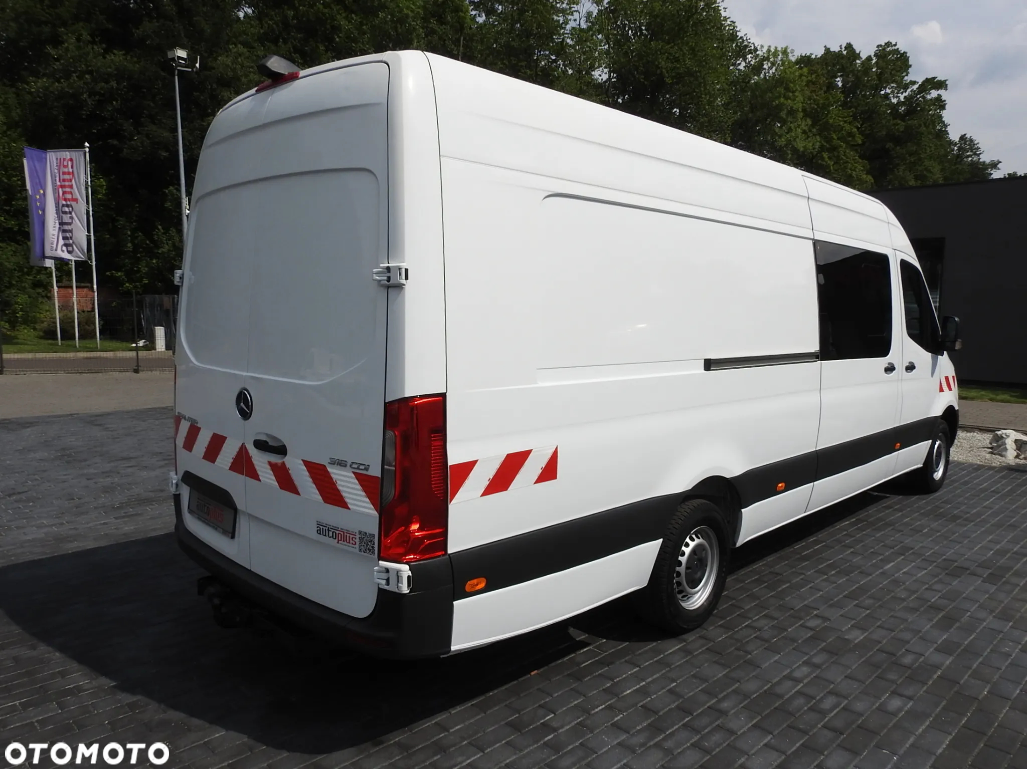 Mercedes-Benz SPRINTER FURGON BRYGADÓWKA 5 MIEJSC TEMPOMAT NAWIGACJA KLIMATYZACJA AUTOMAT 160KM [ 189239 ] - 15