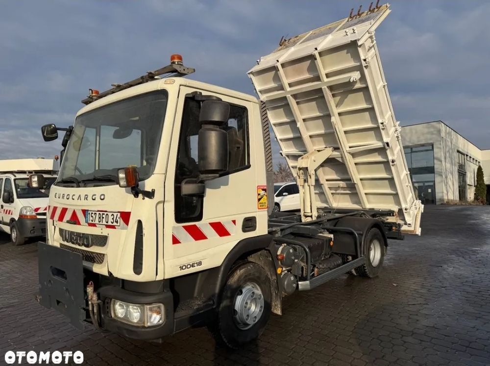 Iveco Eurocargo Tylko 80 tyś km EURO 5 Wywrotka 3 str SPECJALNY Solarka Piaskarka Czołownica - 1