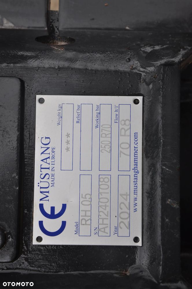 Nożyce wyburzeniowe szczeka kruszaca Mustang RH 05 - 6