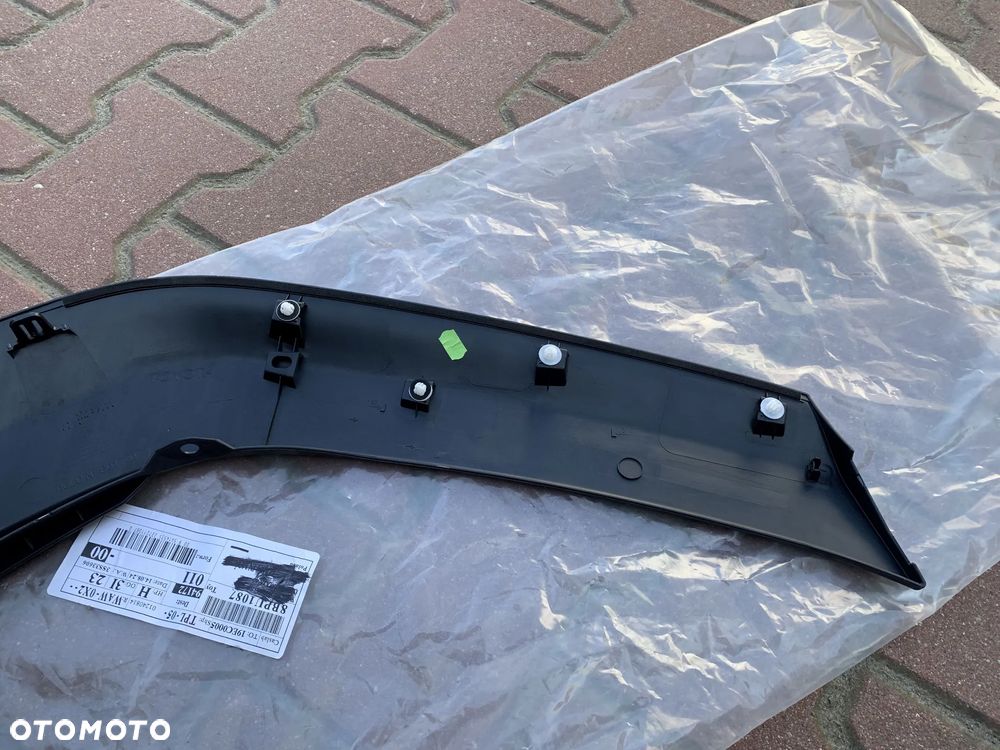 TOYOTA YARIS CROSS 2020- LISTWA BŁOTNIKA LEWY TYŁ LEWA TYLNA NOWA 75606-K2011 - 6