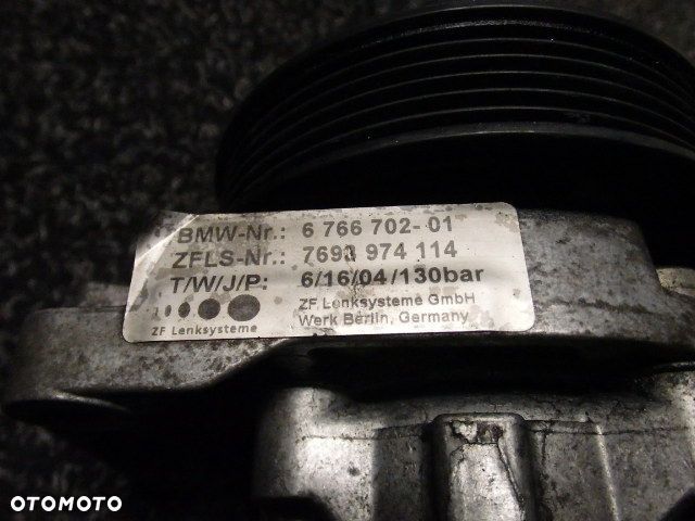 BMW X5 E53 lift 4.4 N62 POMPA WSPOMAGANIA 130 bar 6766702 RAF-AUTO CZĘŚCI BMW - 2
