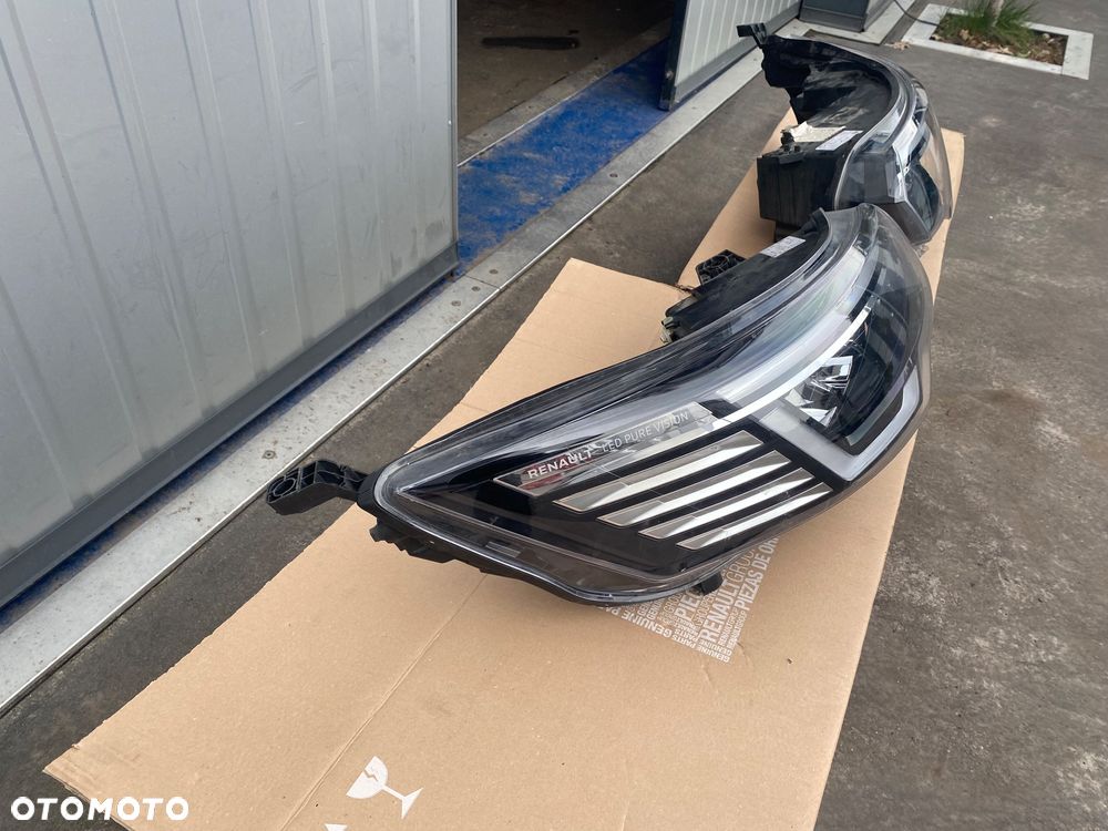 RENAULT TRAFIC III 3 lift 4 IV 22r-> IGŁY! IDEALNE!  Z DEMONTAŻU KOMPLETNE LAMPY PRZEDNIE REFLEKTORY PRZÓD FULL LED LEDOWE LAMPA REFLEKTOR LEWY PRAWY LEWA PRAWA komplet lamp 260601790R   260102899R - 8