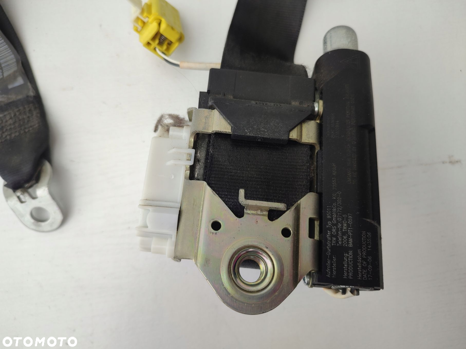 Pas bezpieczeństwa lewy przód kierowcy VW PASSAT B6 EUROPA 3C1857705F - 4