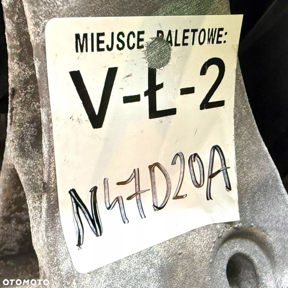 SILNIK N47D20A BMW E81 E87 E90 E91 E60 E61 X1 E84 X3 E83 2.0 D DIESEL - 14