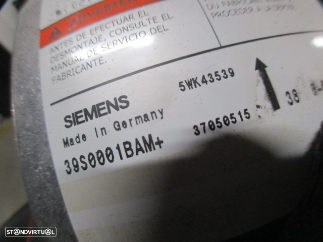 Kit Airbags E7GU5047061 7392062J00 5WK43539  SUZUKI SWIFT 3 2005 1.3 90CV 3P PRETO - 9