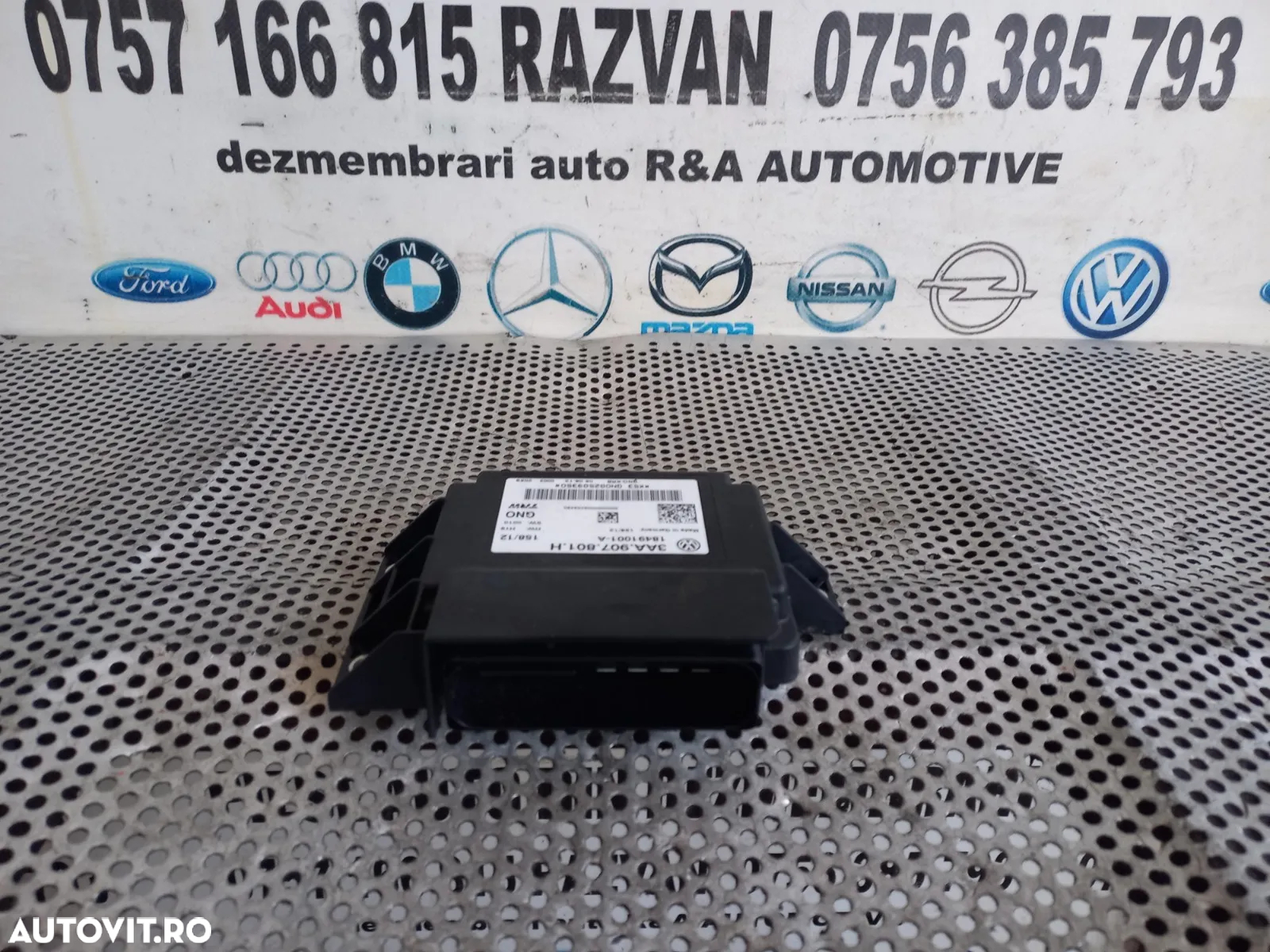 Calculator Modul Frana De Mana Vw Passat B7 An 2011-2012-2013-2014-2015 Motor 1.6 Tdi CAY Cutie MYB - 3