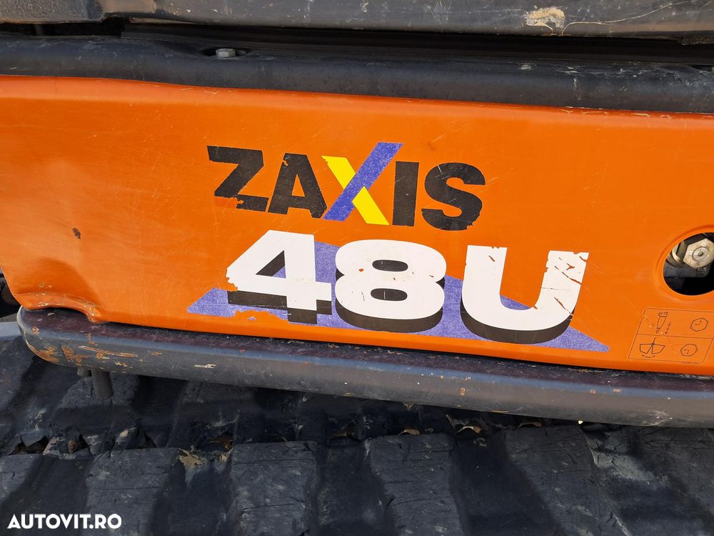 Hitachi ZX48U-6 CLR ZAXIS48U MINIEXCAVATOR LAMA TIP BULDOZER - 6