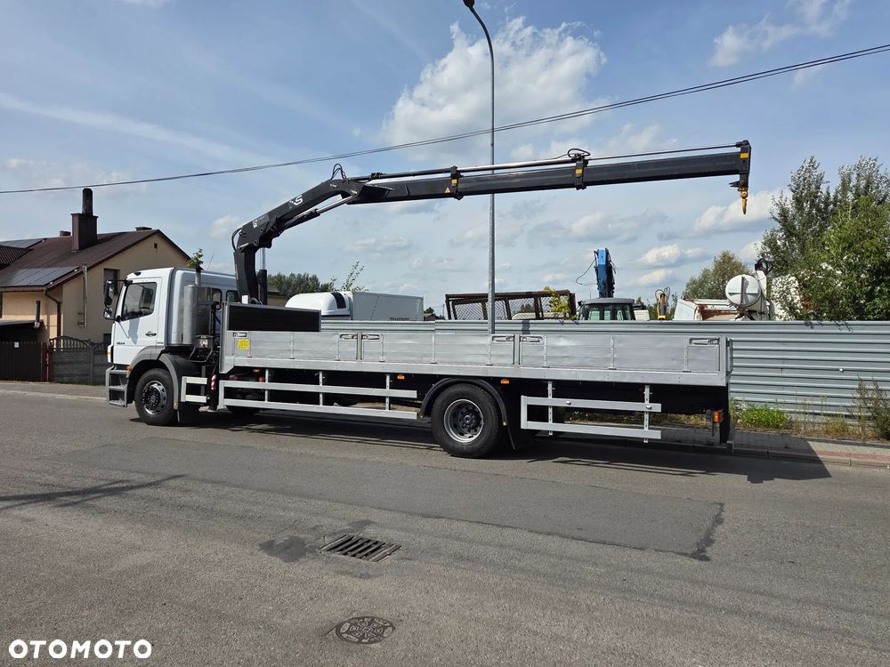 Mercedes-Benz AXOR 1824L // HDS HIAB 122 // DŹWIG ŻURAW KRAN CRANE // TYŁ PODUSZKI // MOŻLIWA PRZEBUDOWA NA LAWETA AUTOLAWETA - 4