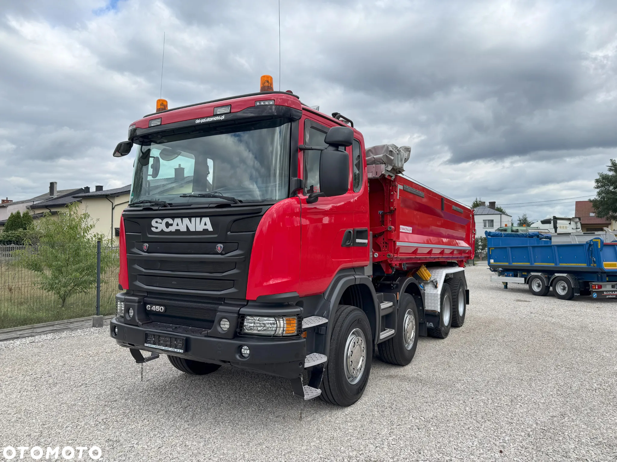 Scania G450 - BEZ EGR, 8x4, WYWROTKA - BORDMATIC - 2