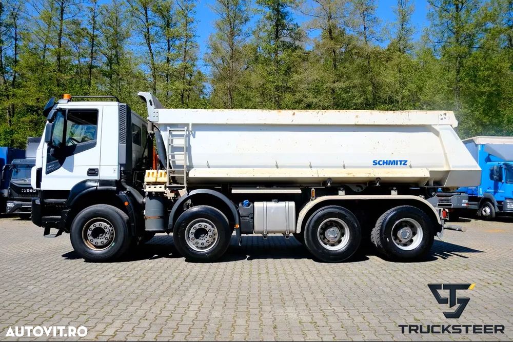 Iveco X-Way 480 | E6 | 8x4 | HARDOX | Schmitz 18m3 - 8