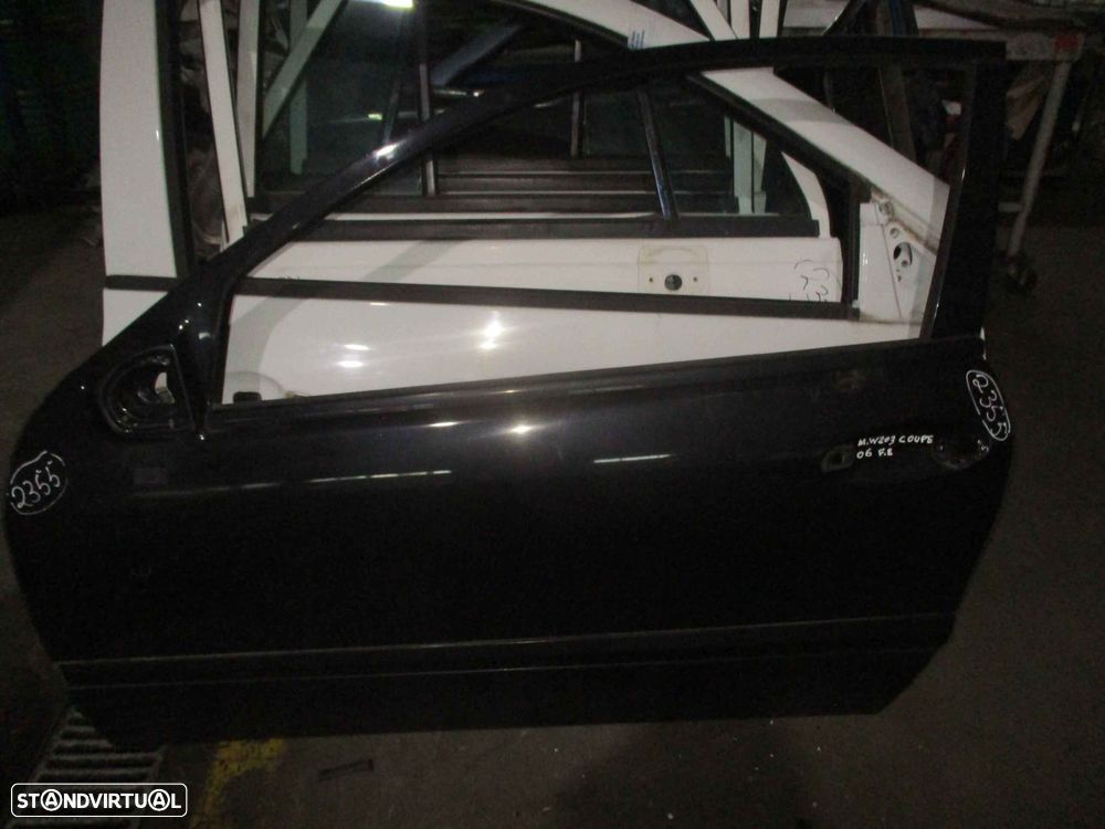 Porta POR2355 MERCEDES W203 COUPE 2006 3P PRETO FE - 1
