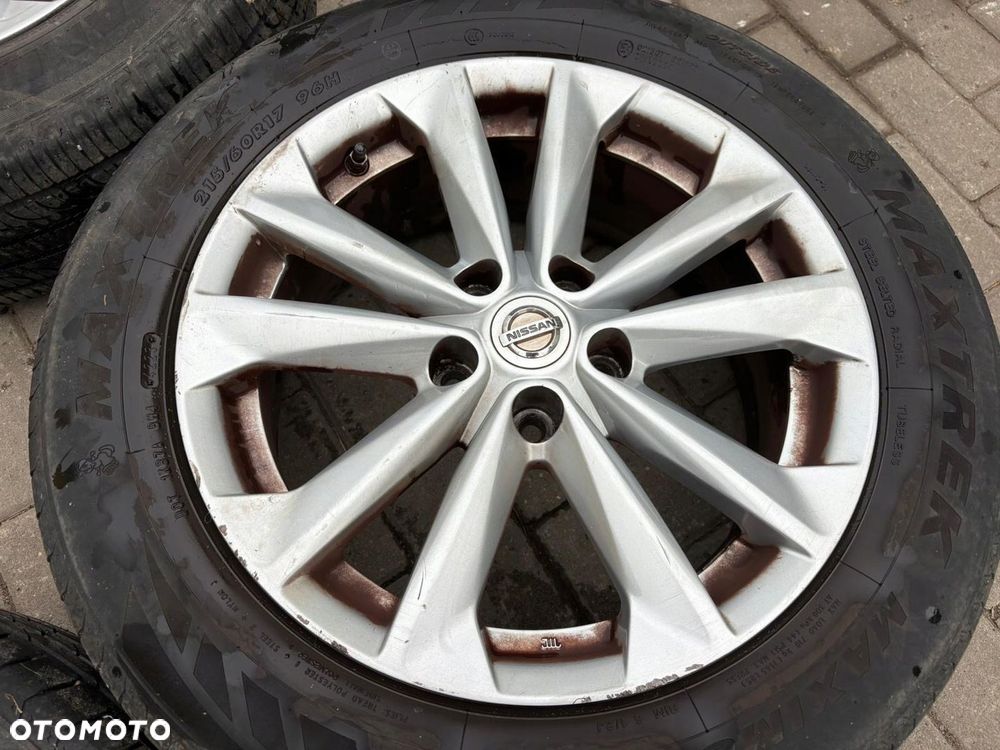 NISSAN QASHQAI J11 KOŁA ALUFELGI FELGI R17 5x114.3 - 5