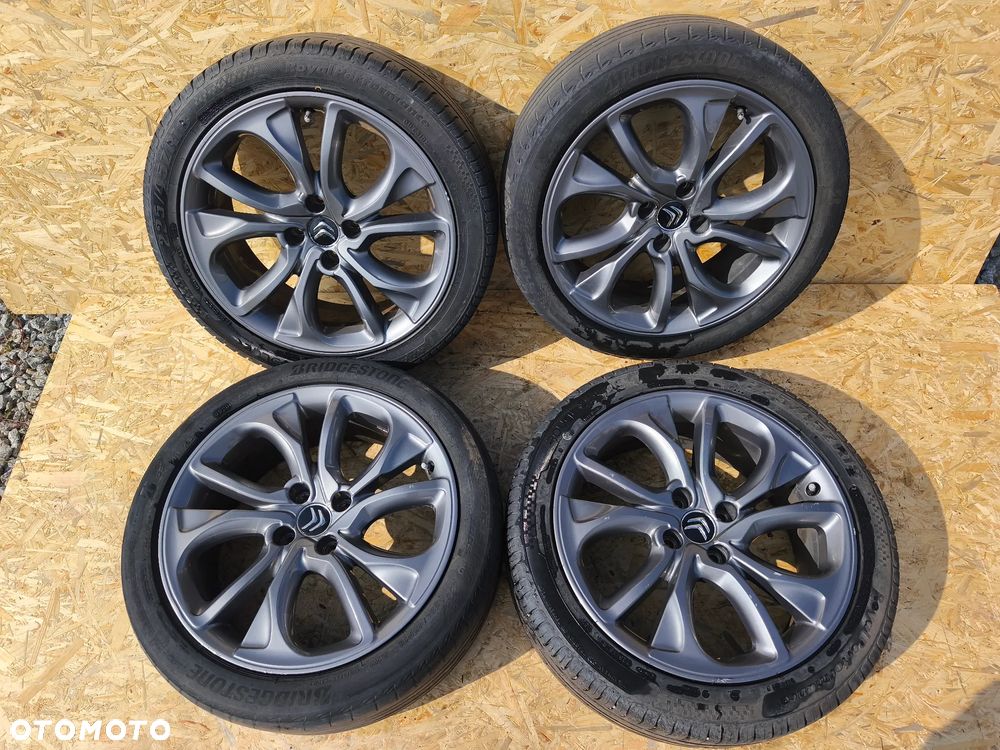 ALUFELGI KOŁA FELGI 9688904377 18 CALI 4X108 ET 29 7,5JX18 CITROEN C4 II DS4 PEUGEOT 3008 I - 2