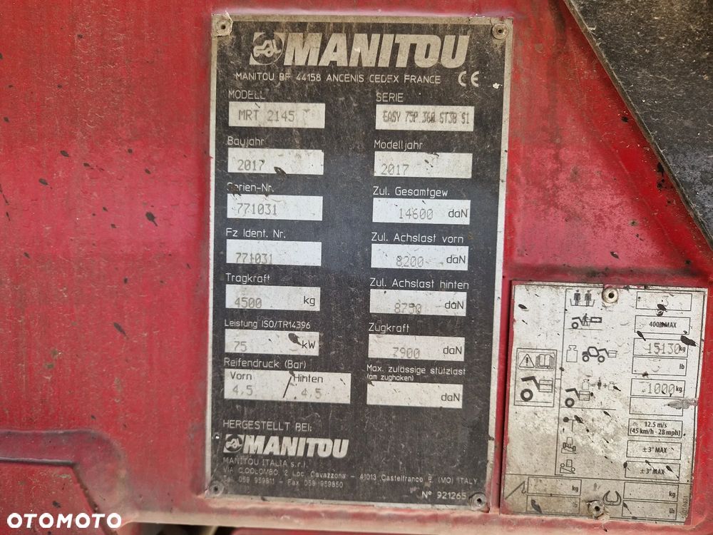 Manitou MRT 2145 G115 - 10