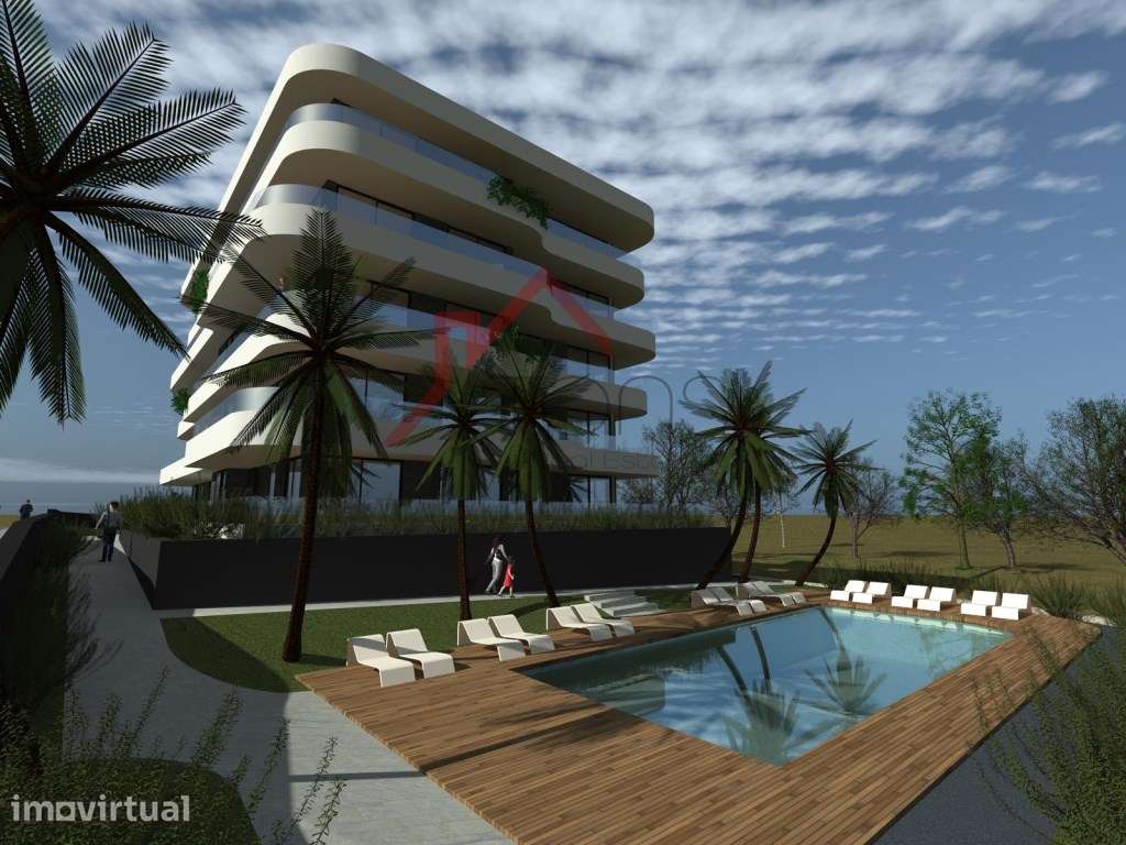 Apartamento T2 Novo em Condomínio de Luxo com Piscina e Garagem - P... - Grande imagem: 4/9