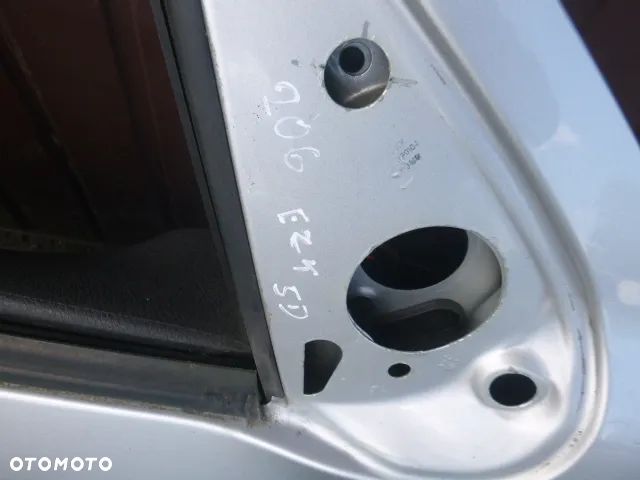 DRZWI PRAWY PRZÓD PRAWE PRZEDNIE PEUGEOT 206 5D KOMPLETNE - 8