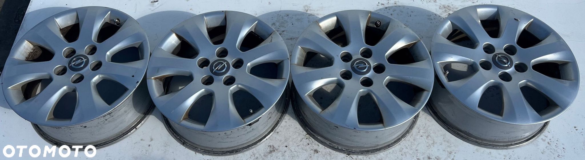 ALUFELGI FELGI ALUMINIOWE OPEL INSIGNIA A 7.0" x 17" 5x120 KOMPLET - 1