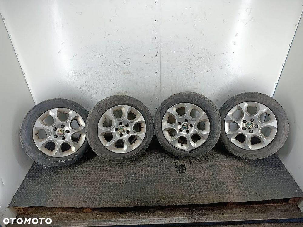FELGI ALUMINIOWE KOMPLET 16 Z OPONAMI ALFA ROMEO 159 156081379 205/55R16 - 2