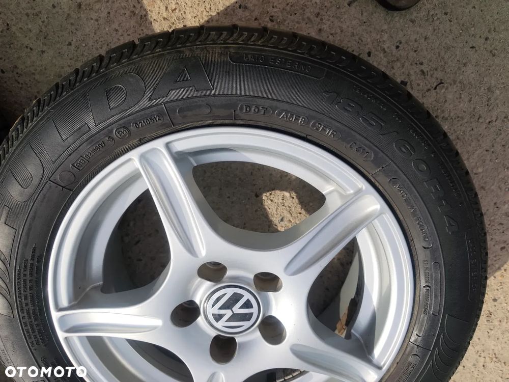 5x100 Felgi Aluminiowe Alufelgi 14 Koła Letnie Lato SKODA FABIA PRAKTIK ROOMSTER RAPID SEAT IBIZA CORDOBA TOLEDO IV 4 VW FOX POLO Legnica ALU-RAD 185/60 6mm - 12