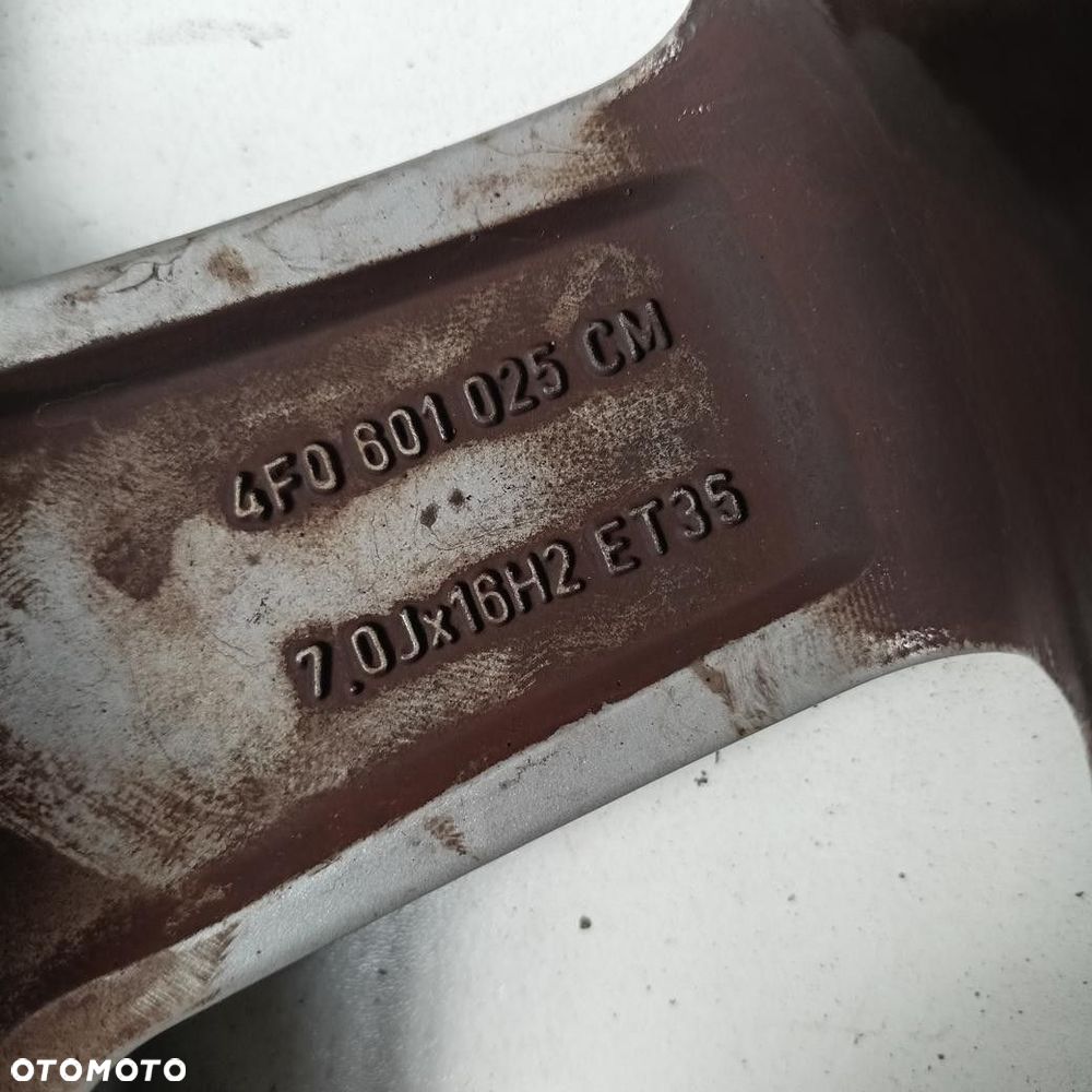Alufelgi 5x112 16 AUDI A6 C6 4F0601025CM 4szt (H416) - 7