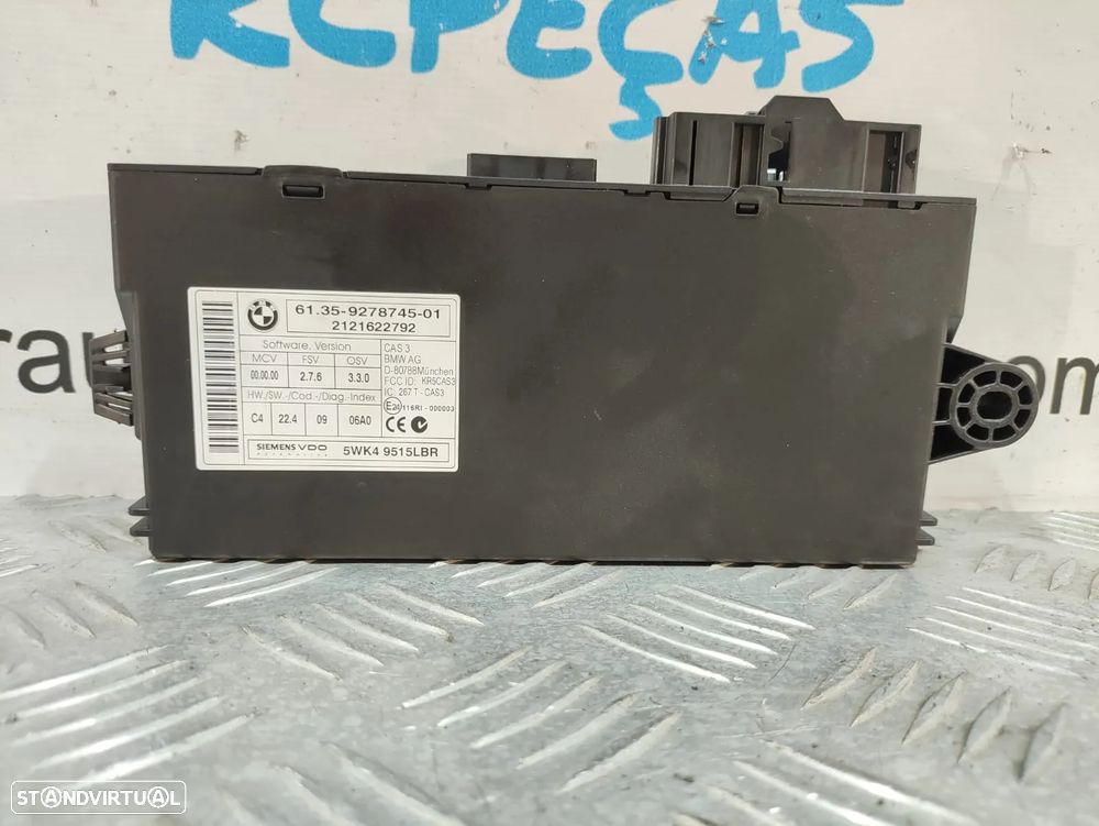 Módulo Confort CAS original BMW Serie 3 E90 E91 - 5
