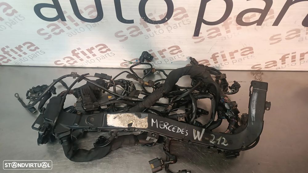INSTALAÇÃO / CABLAGEM DO MOTOR MERCEDES W204 W212 OM651 A6511590625 - 3