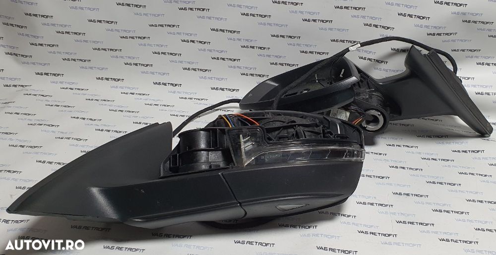 SET Oglinzi Rabatabile SKODA Octavia 3 5E Incalzite Electrice Heliomat - 8