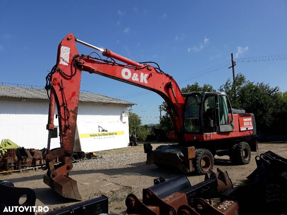 Cilindru antebrat  excavator  O&K  MH 6 - 1