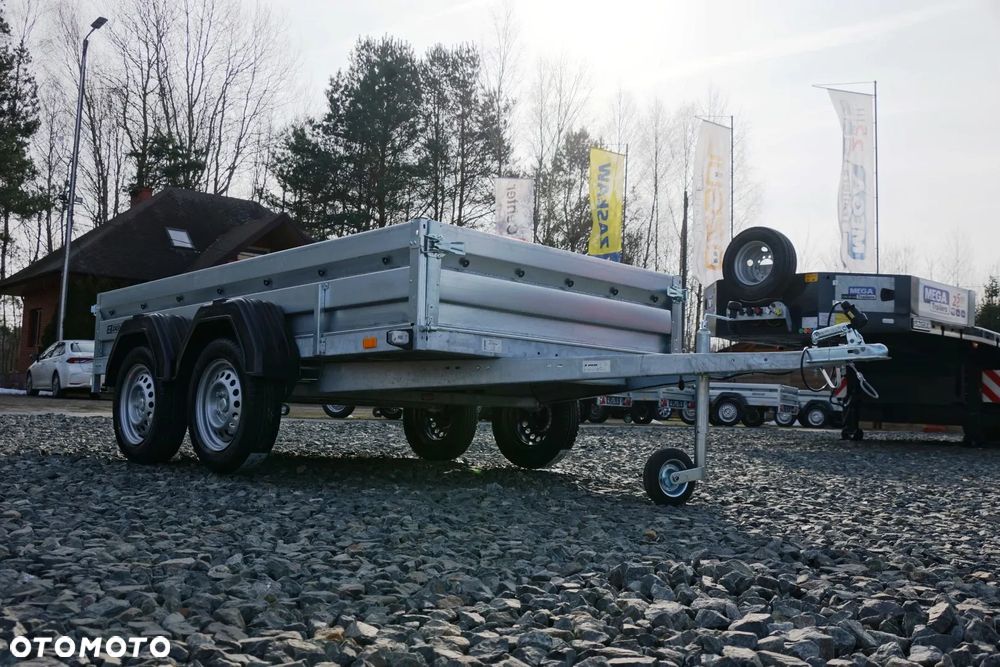 Zaslaw 2 osie, przyczepa towarowa MOCNA I SOLDNA DMC 750 KG - 8