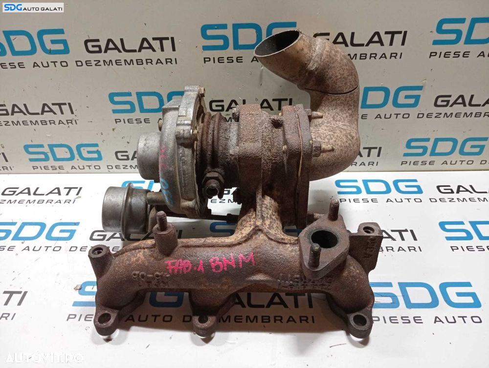 Turbo Turbina Turbosuflanta Volkswagen Polo 9N 1.4 TDI BNM 2002 - 2008 Cod 045253018L [M6951] - 1