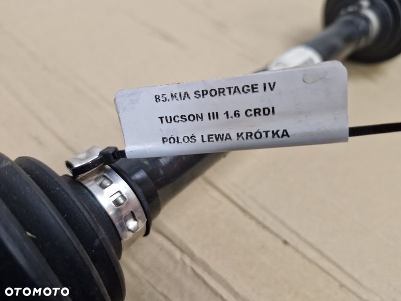 kia sportage iv 4 tucson iii 3 1.7 crdi półoś lewa krótka 49500d9170 automat - 7