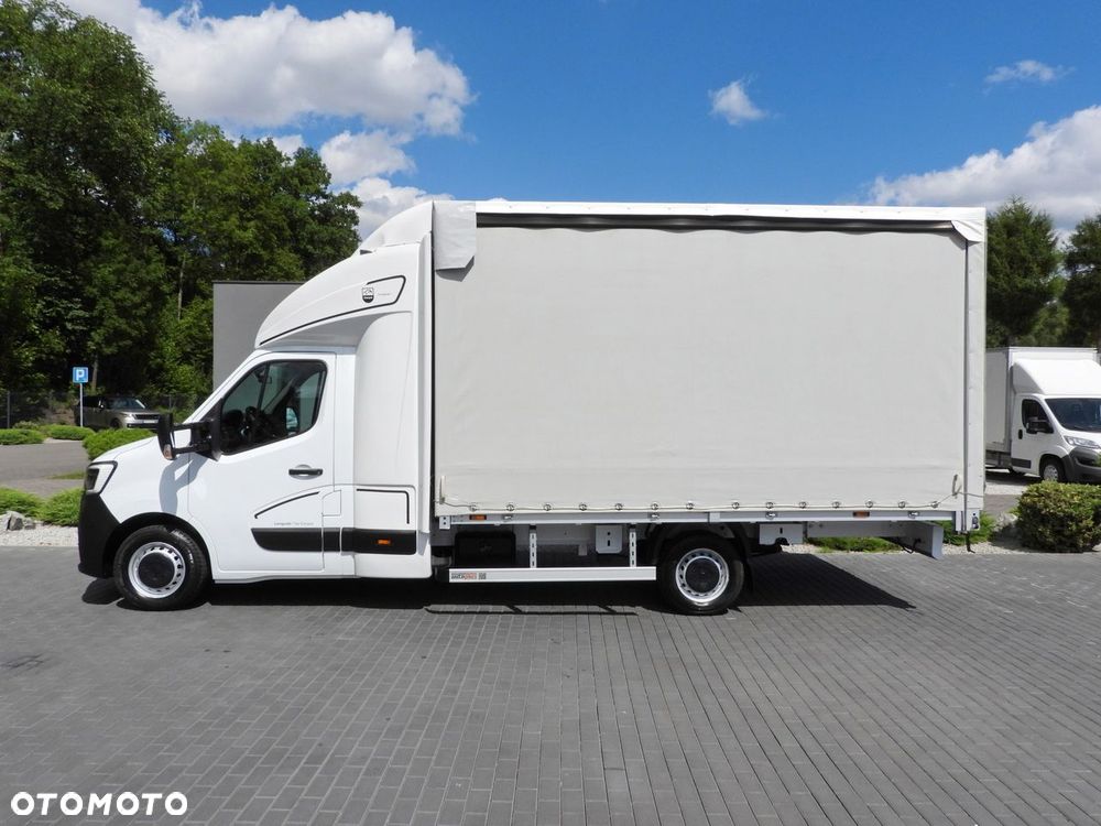 Renault MASTER PLANDEKA 10 PALET TEMPOMAT LEDY PNEUMATYKA KLIMATYZACJA  165KM - 9