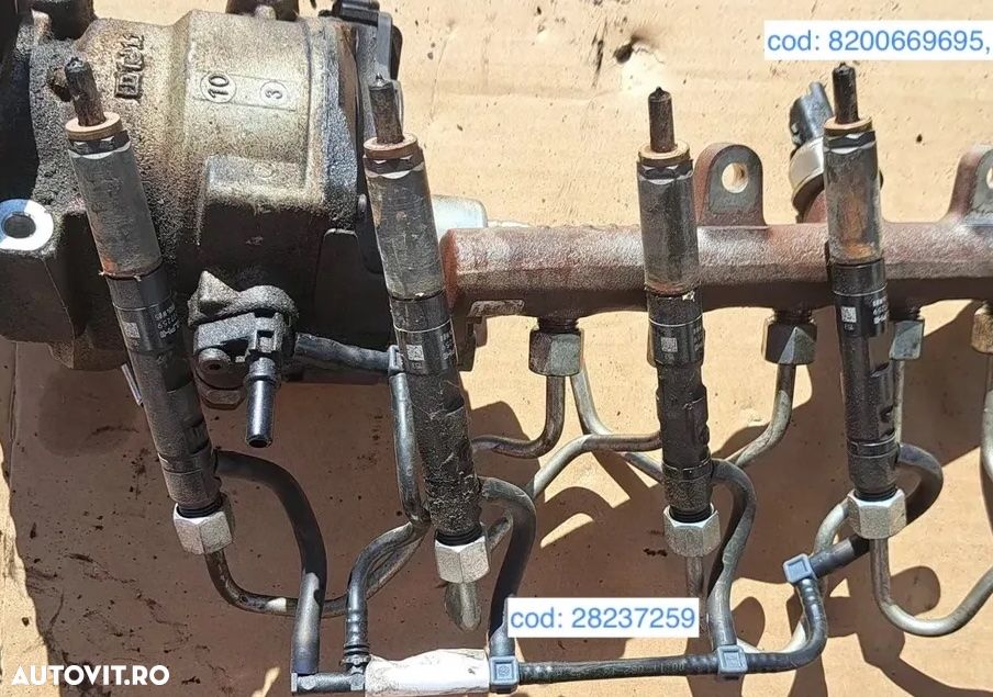 Injectoare injector Delphi 1,5dci Dacia, Renault Model Duster, Clio 3, Fluence, Kangoo 2, Megane 3, Modus, Twingo 2 - 1