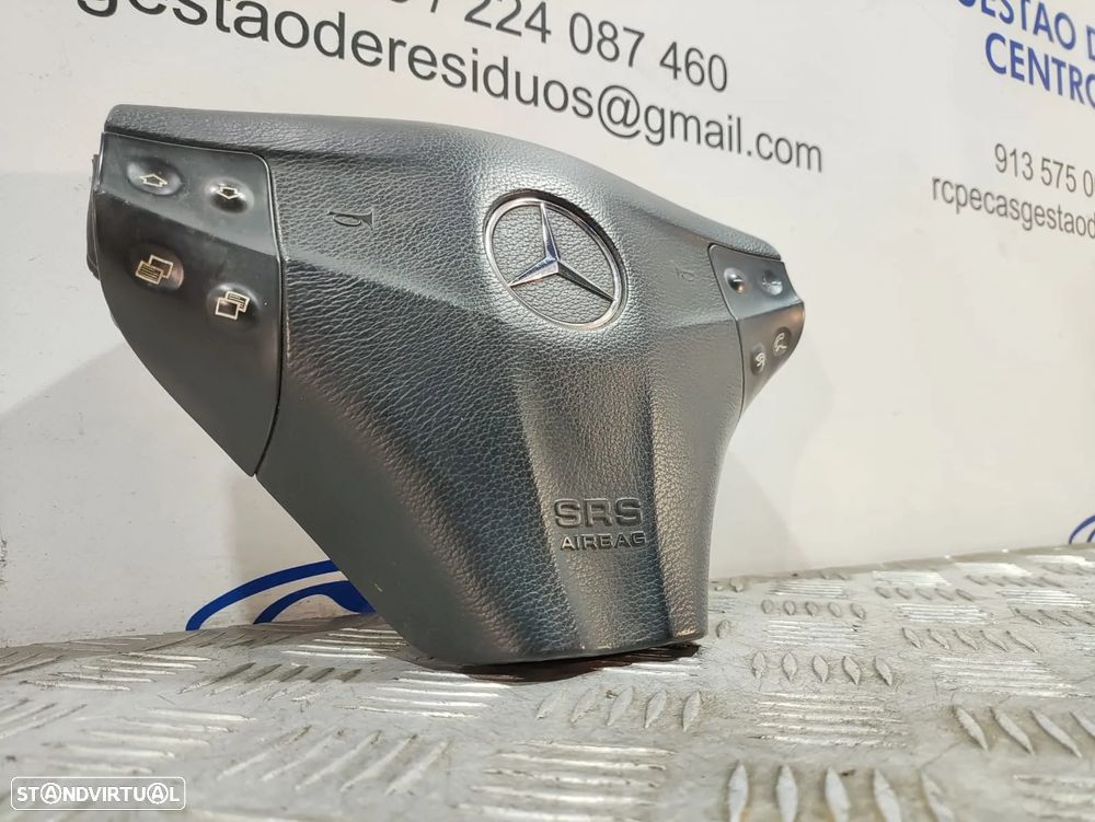 Airbag Volante Condutor Original Mercedes Classe C W203 CL203 Coupe 2034602398 2001 - 2007 - 4