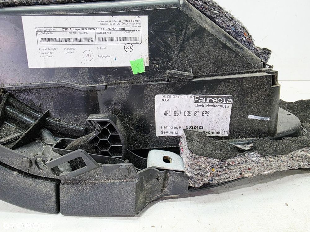 SCHOWEK PASAŻERA AUDI A6 C6 4F1857035BT - 7