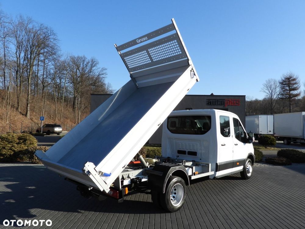 Ford TRANSIT WYWROTKA PODWÓJNA KABINA DOKA 6 MIEJSC TEMPOMAT LEDY BLIŹNIACZE KOŁA KLIMATYZACJA  170KM - 4