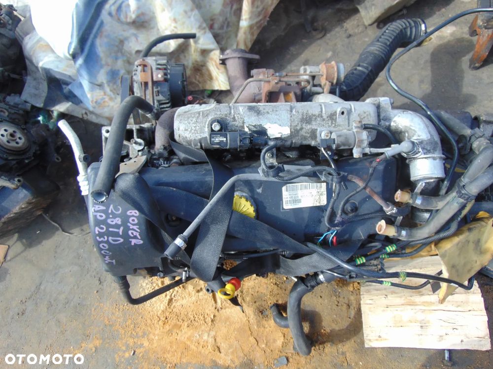 Silnik Peugeot boxer 2,8 TD kompletny jak na foto - 8